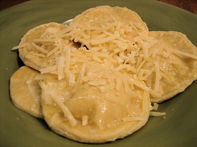 Butternut Squash and Bacon Ravioli (aka amateur hour)