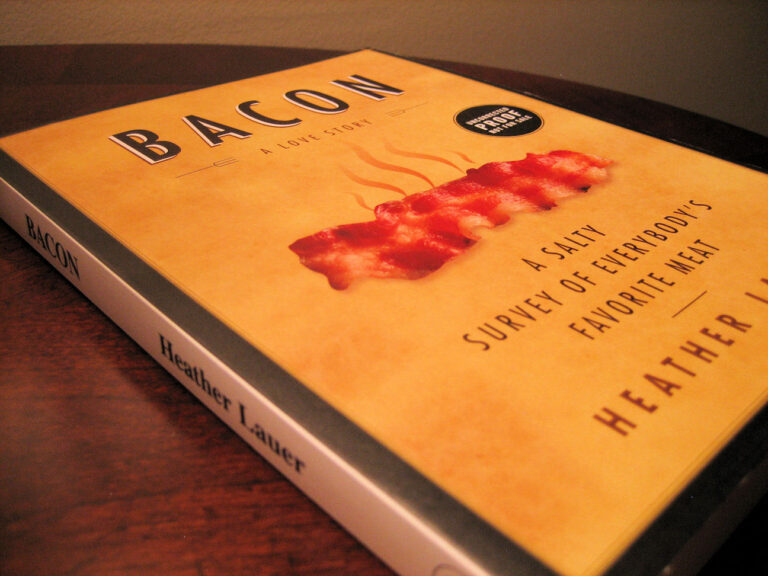 This is what a book about bacon looks like