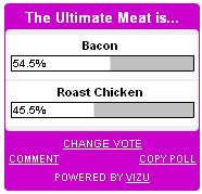 Bacon Wins! Bacon Wins! Bacon Wins!