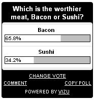 Bacon wins again!