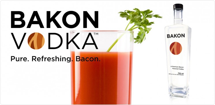 Pure and refreshing bacon…vodka?