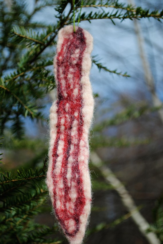 This Year’s Best Bacon Christmas Tree Ornament