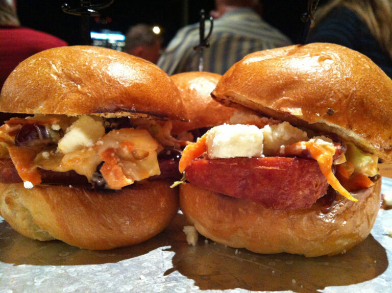 Spam sliders at Angels Trumpet Ale House in Phoenix